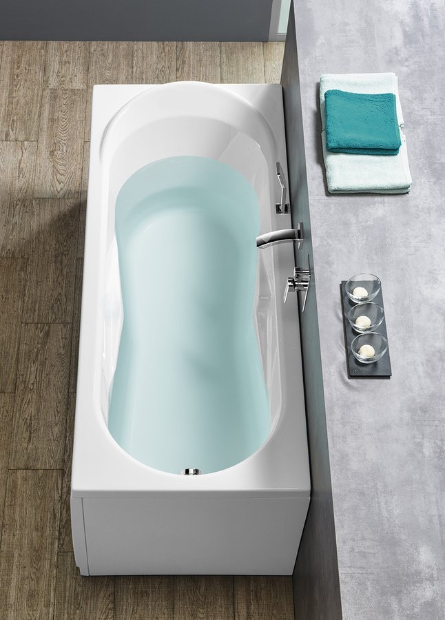 ADRIANA obdélníková vana 180x74x45cm, bílá